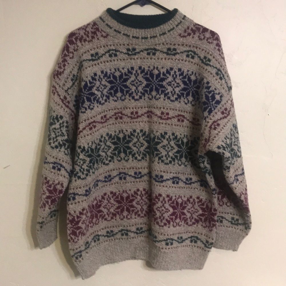 ALPS vintage sweater L (#672)